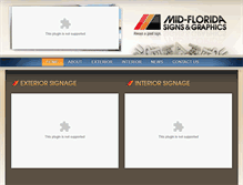 Tablet Screenshot of midflsigns.com